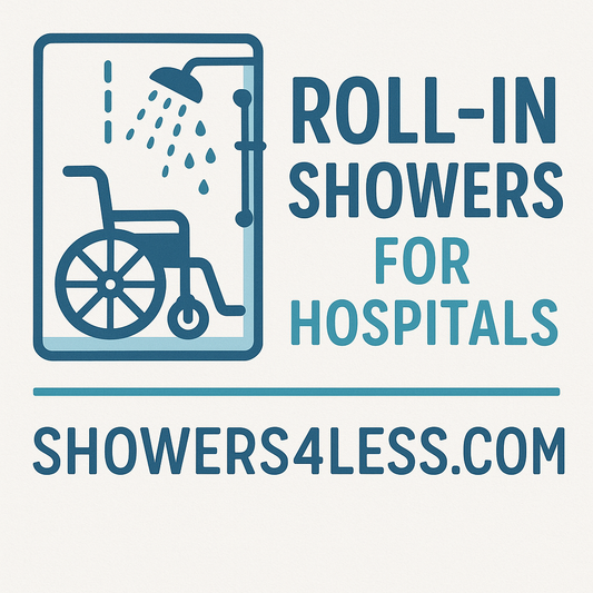 roll in showers for hospitals