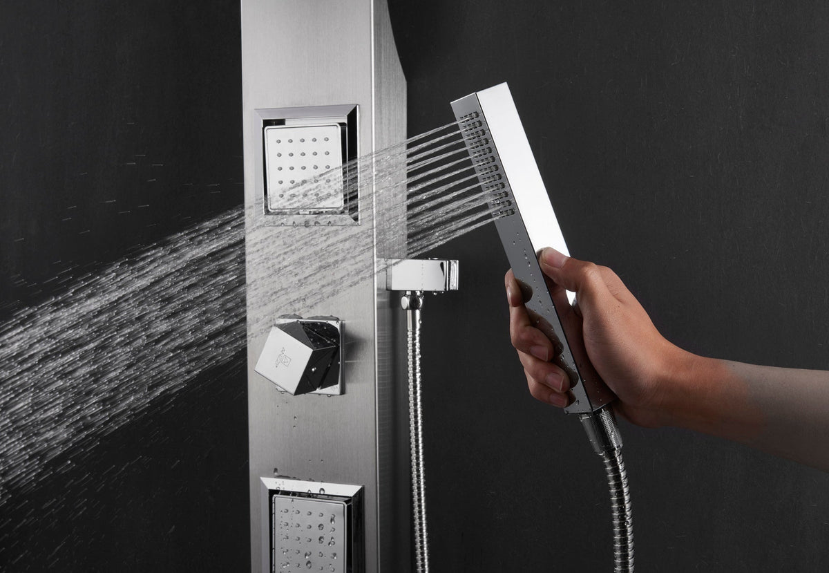 Shower Panel, Aura Jetted Full Body