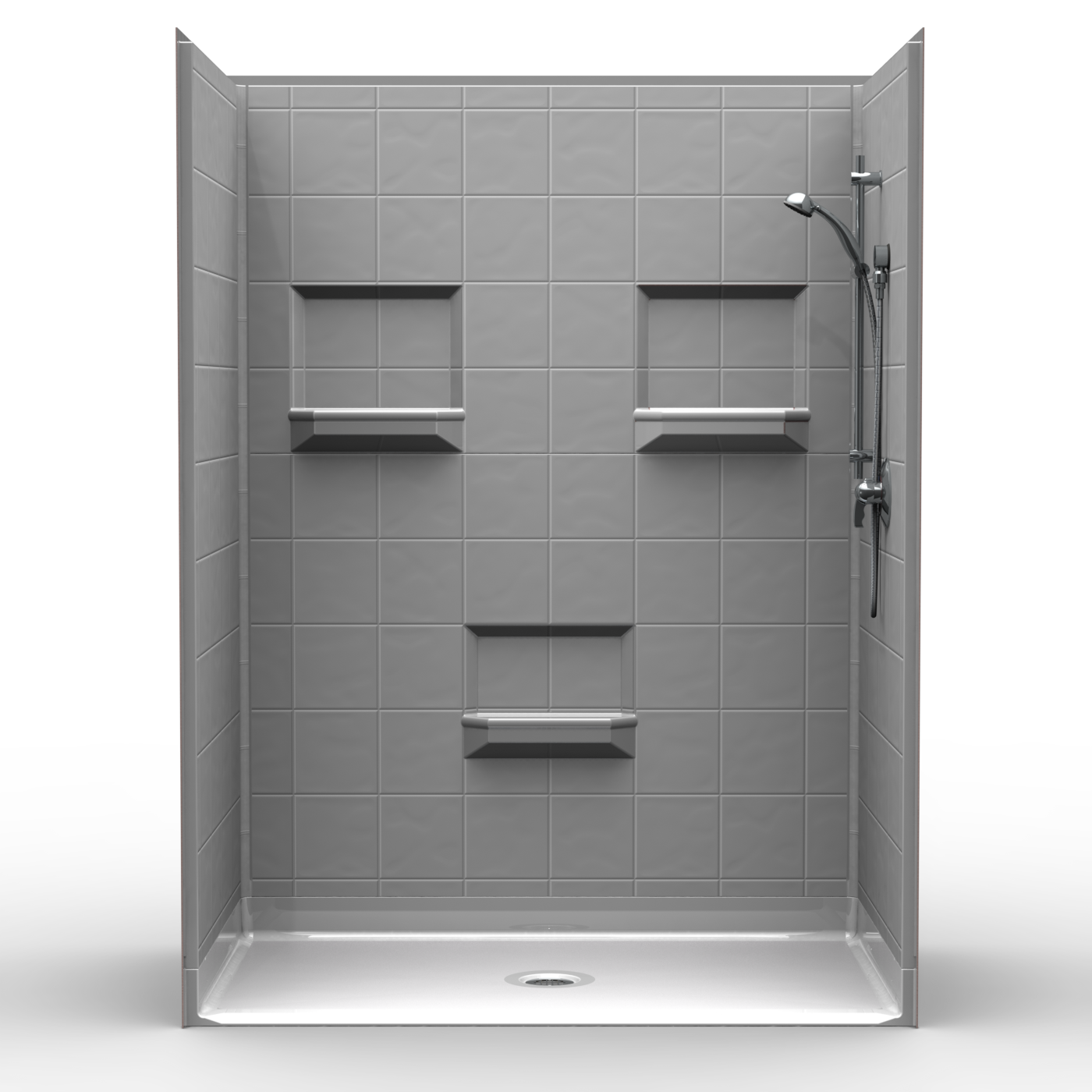60" x 36" Barrier Free Showers | Shower Package