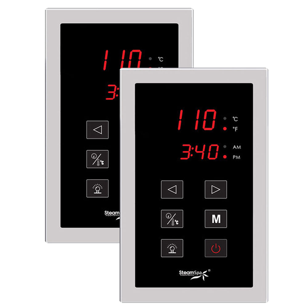 Steam Shower Accessory, Dual Touch Control