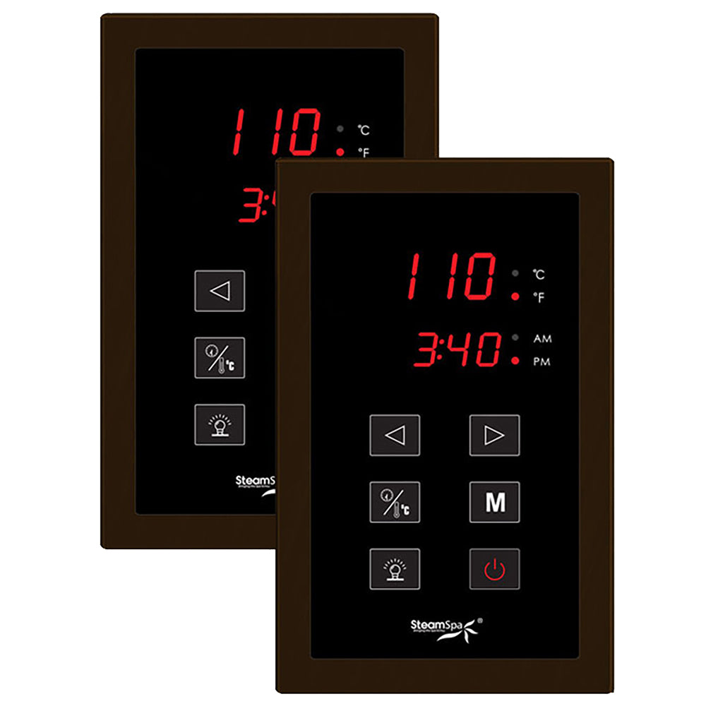 Steam Shower Accessory, Dual Touch Control