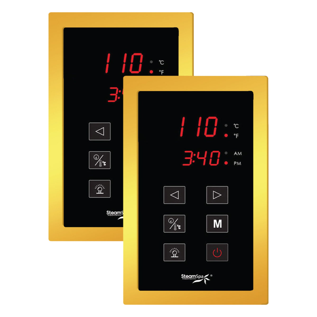 Steam Shower Accessory, Dual Touch Control