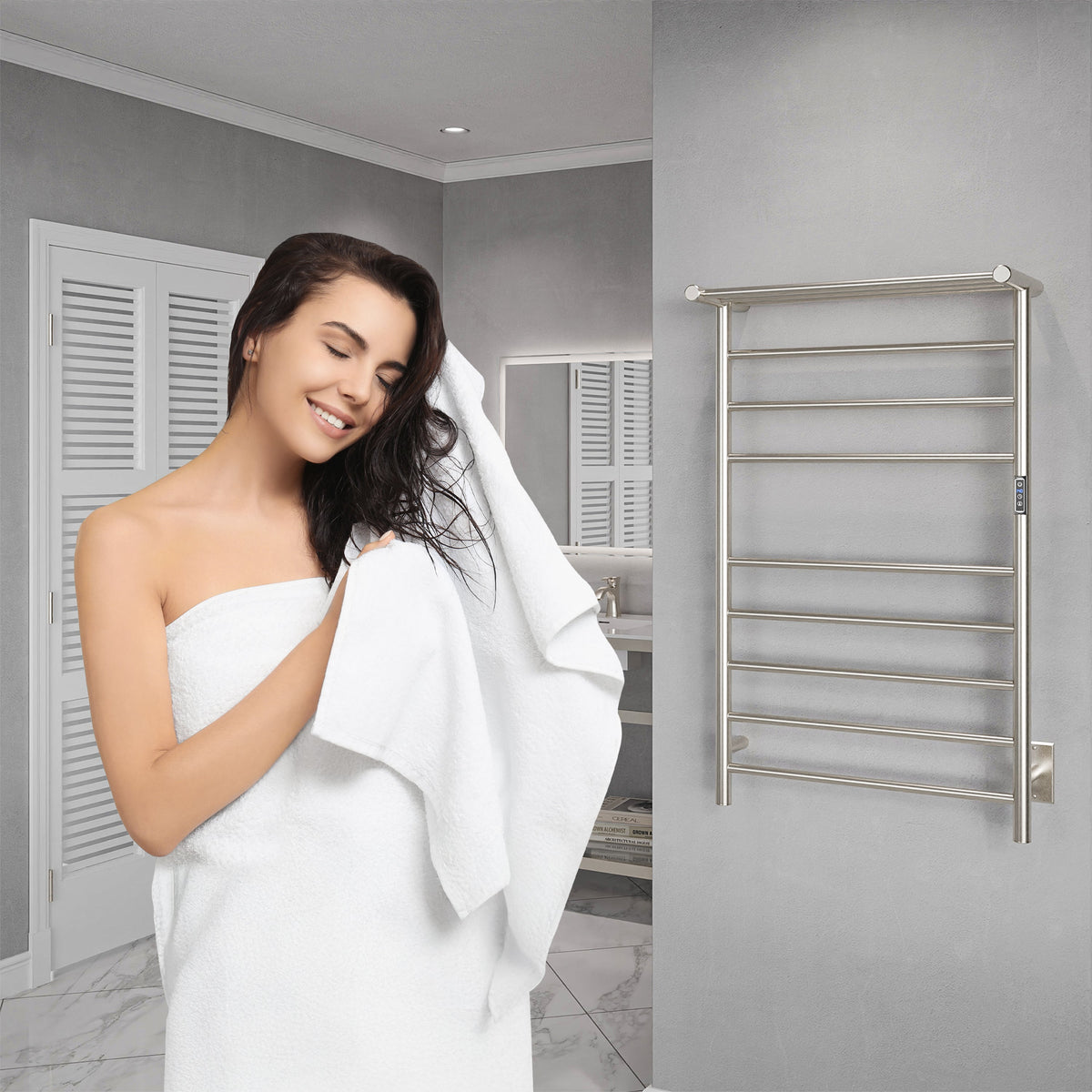 Towel Warmer, ANZZI Eve Bar x