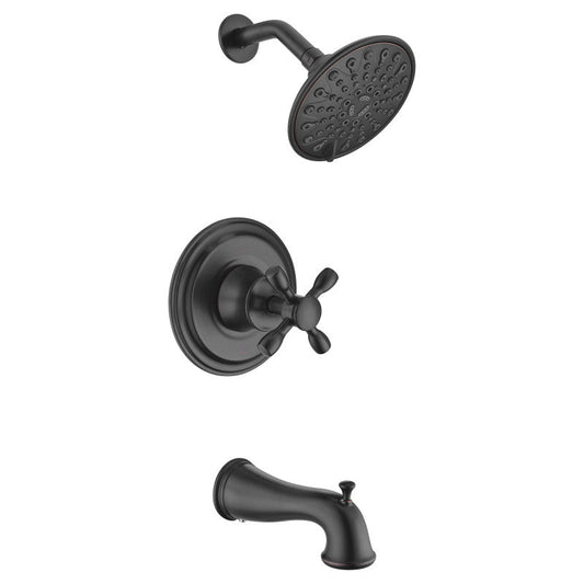 Shower Head, Mesto Handle Mounted Showerhead Rubbed Bronze