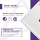 Valley Base Series 38 in. L x 38 in. W Corner Shower Shower Pan Base with Center Drain in Glossy White Marine Acrylic