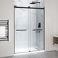 60 x 36 Frameless Shower Door, Pan Only, Kahn Extra Deep ANR