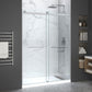 60 x 30 Frameless Shower Door, Pan Only, Kahn Alcove Sliding Combo