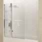 48 x 58 Tub Shower Door, Galleon Frameless TSUNAMI GUARD in. with