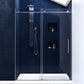54 x 76 Frameless Shower Door, Madam Sliding Tempered Clear