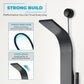 Cici Series 39 in. 2-Jetted Shower Tower with Heavy Rain Shower and Body Jets and Spray Wand
