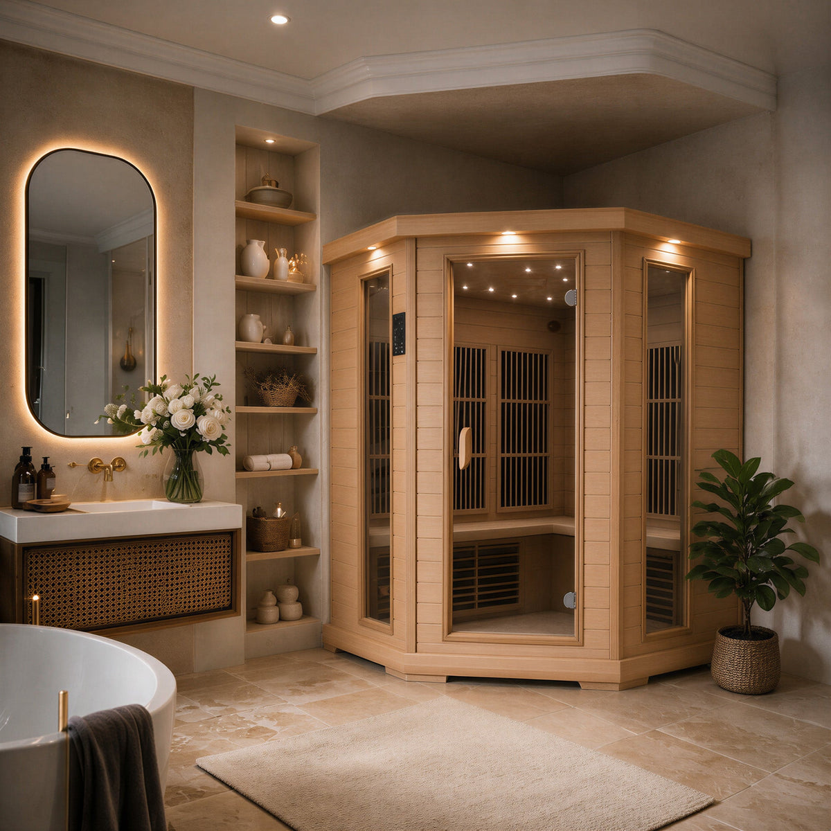 Infrared Sauna, Mauritius Person Carbon FAR