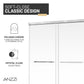 Ward Series 44 to 48 in. x 76 in. Frameless Sliding Shower Door with 3/8" (10mm) Tempered Clear Glass