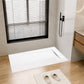 59 x 35 Shower Base, Pan Only, Barrier Free Curbless White
