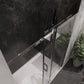 54 x 76 Frameless Shower Door, Rhodes Sliding Tsunami Guard