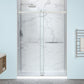 48 x 32 Frameless Shower Door, Pan Only, Kahn Alcove Sliding Combo