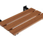 18.7 x 12.6 Shower Seat, ANZZI Bohemian Folding Teak Wall Mount