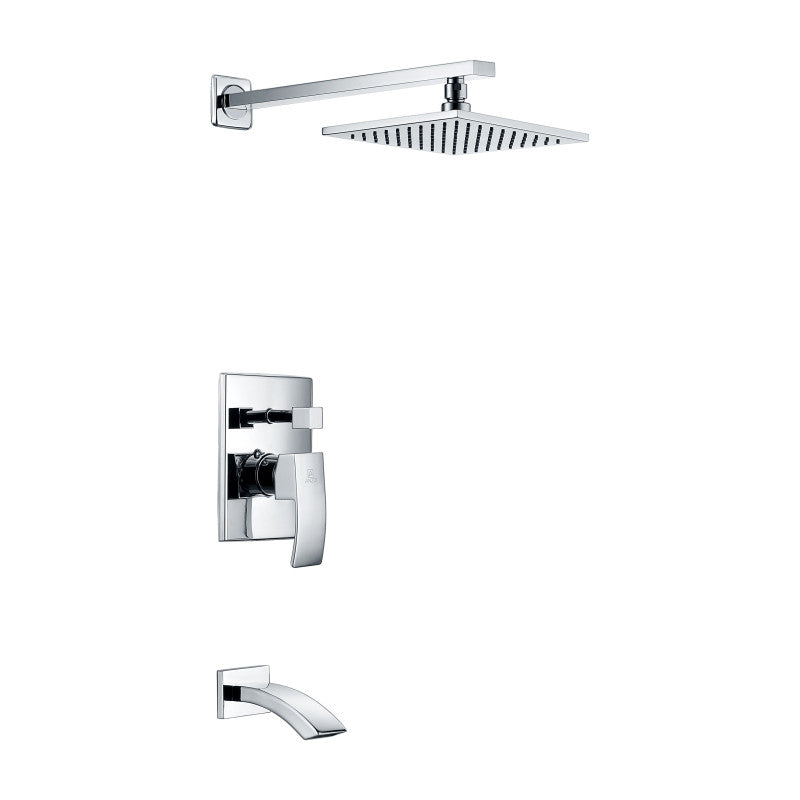 Shower Head, Spirito Handle Mounted Showerhead Polished Chrome