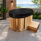 Cold Plunge Tub, 2 Person Jet Cedar