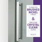 60 x 76 Frameless Shower Door, Stellar Sliding Tsunami Guard