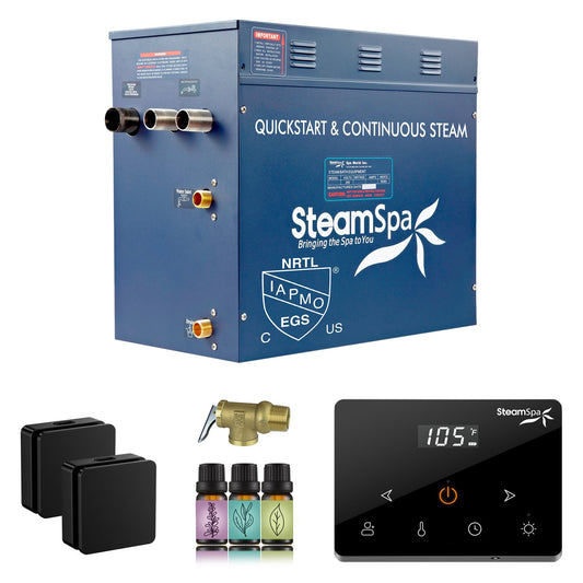 Steam Shower Generator, Full Package, Oasis Wireless New Square