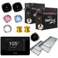 Steam Shower Generator, Full Package, Black