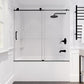 60 x 62 Tub Shower Door, Don Frameless Sliding