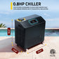 Cold Plunge Tub, Gale Chiller Black Cooling