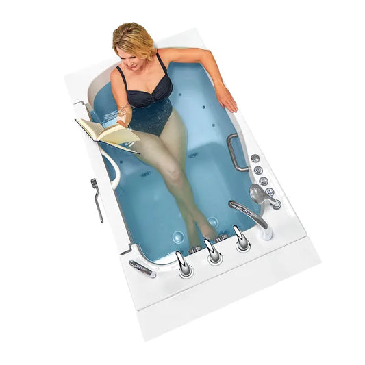 36 x 55 Walk-In Tub Shower, Wheelchair Transfer — Ella TransferXXL