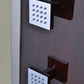 Shower Panel, Monsoon Jetted Full Body Style Deco-Glass