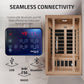 Infrared Sauna, Ischia Person Indoor Hemlock