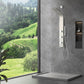 Shower Panel, Cici Jetted Tower Heavy Spray Wand