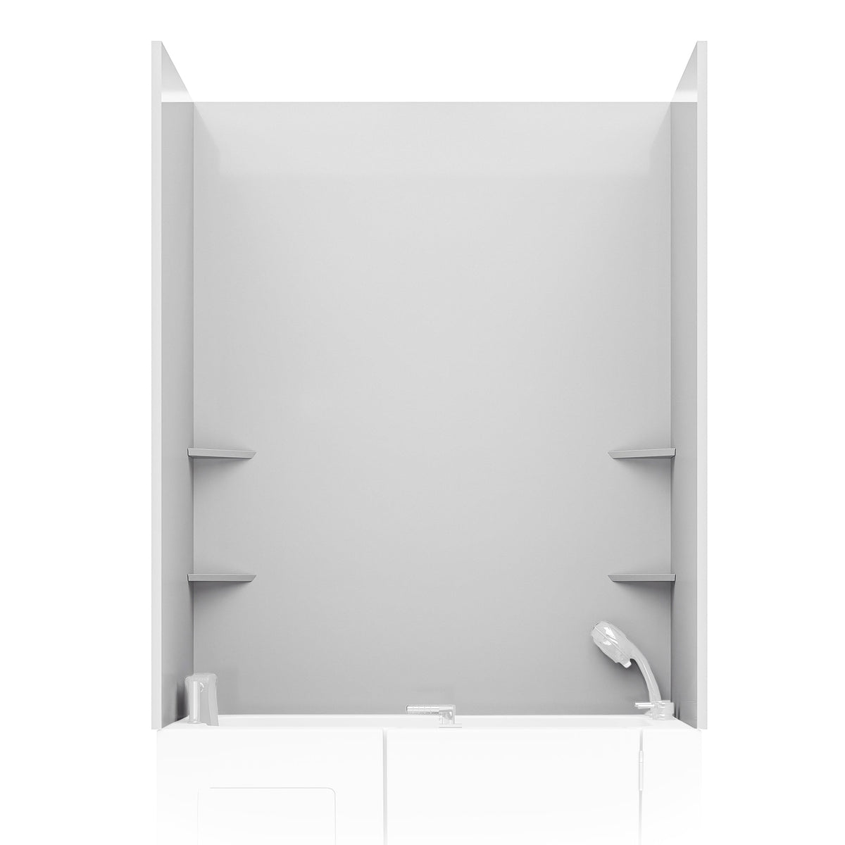 Shower Wall Panel, Rampart x Glue Up