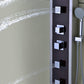 Shower Panel, Monsoon Jetted Full Body Style Deco-Glass