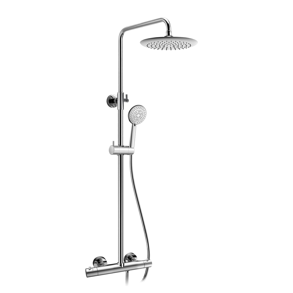 Shower Head, Heavy Rainfall Stainless Steel Matte Black