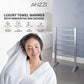 Towel Warmer, Naple Bar Aluminum Mounted/Free