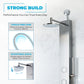Beverly Series 43 in. 3-Jetted Shower Tower with Heavy Rain Shower and Body Jets and Spray Wand