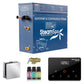 Steam Shower Generator, Full Package, Oasis Wireless New Square with Heads
