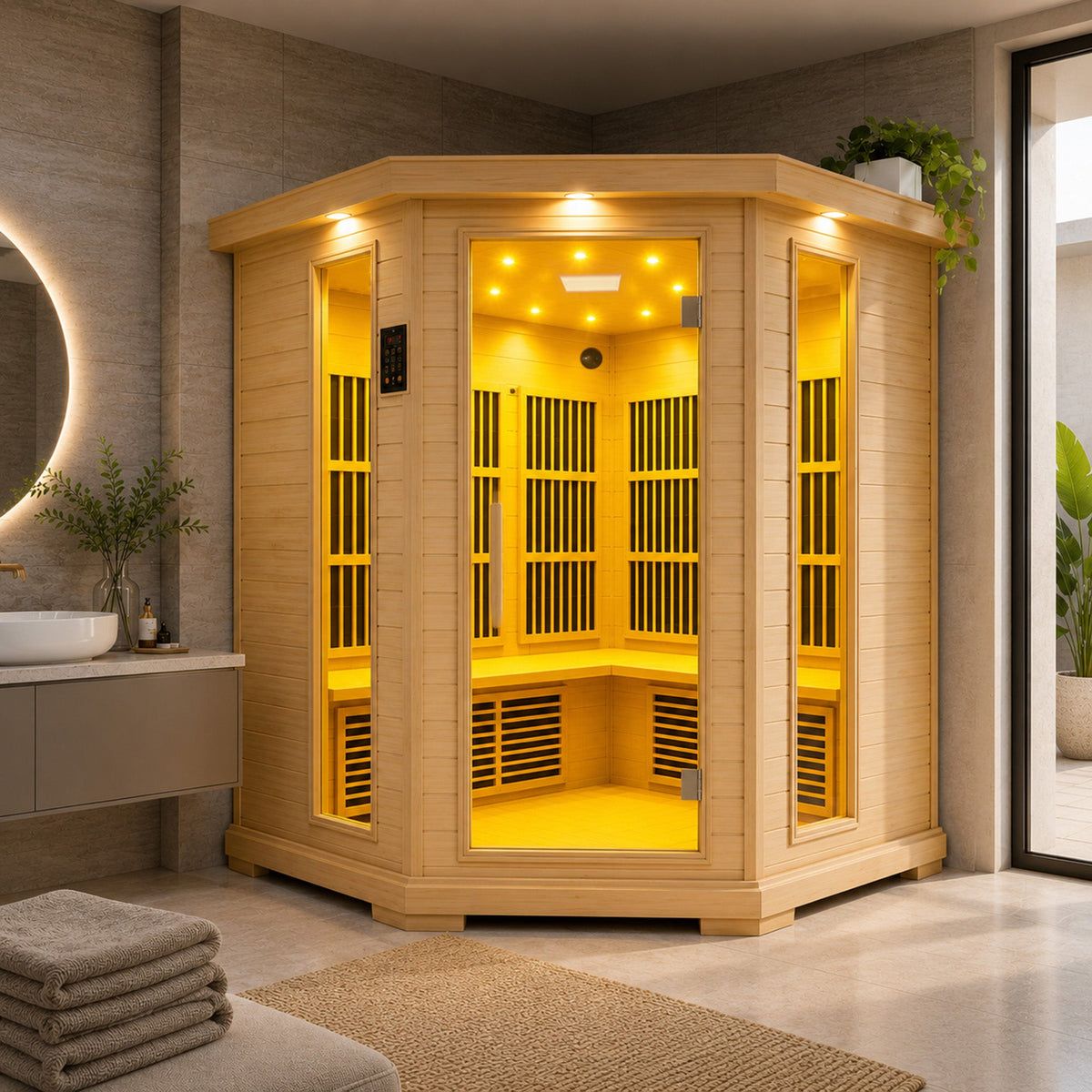 Infrared Sauna, Mauritius Person Carbon FAR