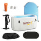 Cold Plunge Tub, Kodiak Person Inflatable Ice Kit Gray