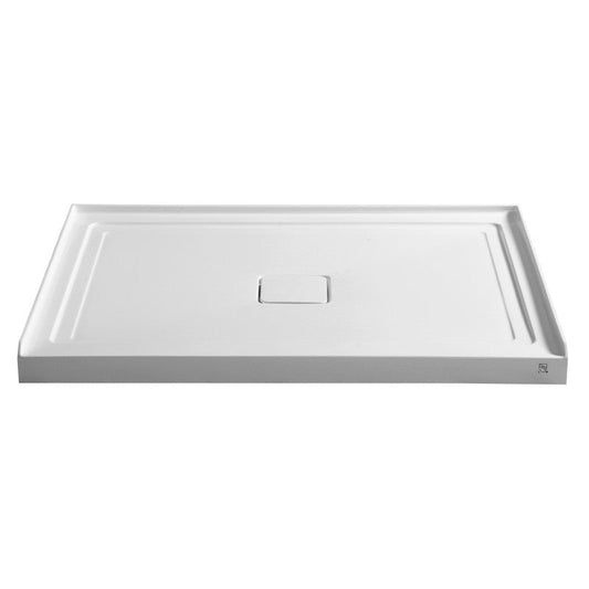 48 x 36 Shower Base, Center Drain, Pan Only