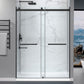 60 x 32 Frameless Shower Door, Center Drain, Pan Only