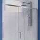 Halberd Series 59 to 60 in. x 72 in. Sliding Framed Shower Door with Tsunami Guard Tempered Glass