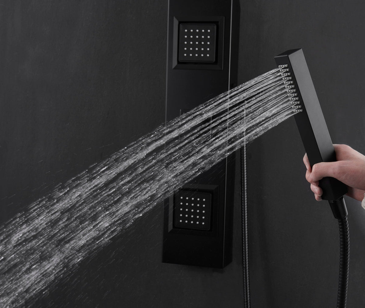 Shower Panel, Aura Jetted Full Body