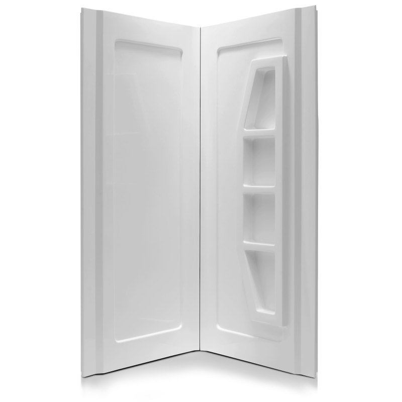 36 x 36 Shower Wall Panel, Walls Only, Gradient x DIY Friendly