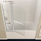 48 x 58 Tub Shower Door, Galleon Frameless TSUNAMI GUARD in. with