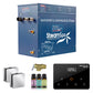 Steam Shower Generator, Full Package, Oasis Wireless New Square with Heads