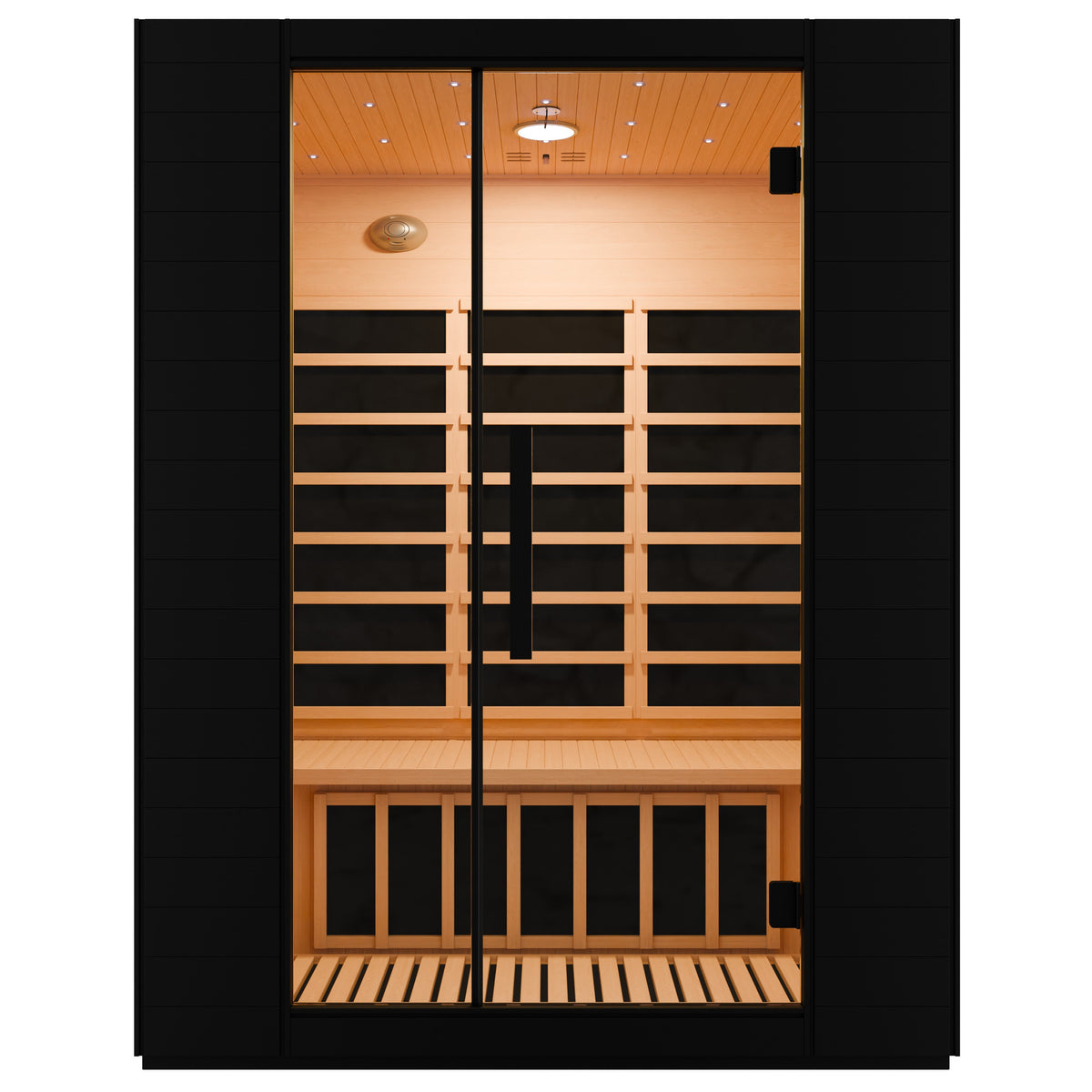 Infrared Sauna, 3 Person Indoor Red