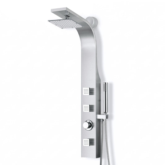 Shower Panel, Sans Jetted Full Body