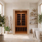 Infrared Sauna, Viti Person Indoor Hemlock