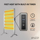 Towel Warmer, Naple Bar Aluminum Mounted/Free